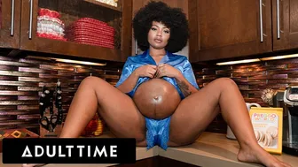 प्रेग्नेंट Avery jane loves कॉक में मुंह और बिल्ली