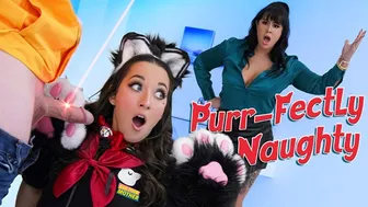 Seis! Vihainen äitipuoli nai nekotyttöä ja hänen sarvipoikansa