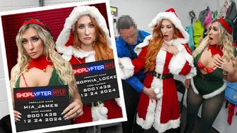 Les mamans de Mme Claus et l'assistant de conte de fées volent et les punissent cruellement