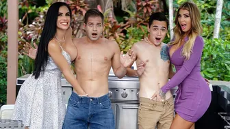 Viens ici. Ta belle-mère te réconfortera ?