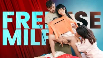 Díkůvzdání sex break: nevlastní matka je nový milenec fucks její návrat domů nevlastní syn