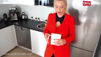 Daynia tester kærestens begyndere, men til sidst knepper hun hende