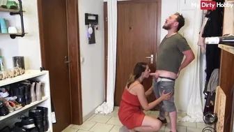 Pitsa kohaletoimetamise poiss üllatab Milat ja kepib teda koeraga