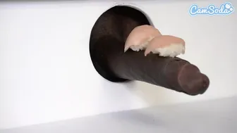 Big-breasted lesbiska milfs sushi ära hål äventyr med bc blow jobb och söt asiatisk tinito