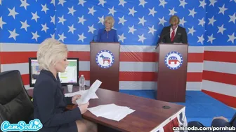 Parker Svayze ir Bernie į Trims- Clinton sekso parodA