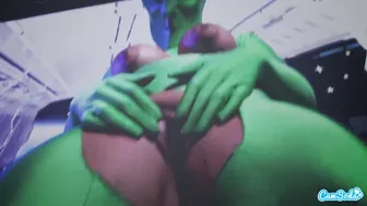 Valentina Jewels entdeckt Alien-Fick in Bereich 51