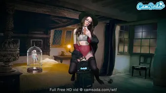 เฮอร์ไมโอนี่ แกรนเจอร์ คอลเพลย์ วัยรุ่นเซ็กซี่ กําลังขี่ม้าซีเบียนจนกระทั่งสนุก