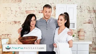 นวดร้อน 2 ครั้งสําหรับแขก วิทนีย์ ไรท์กําลังสนุก