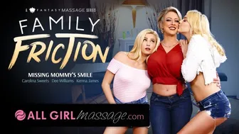 Lesbické nevlastné dcéry masírujú veľké kozy milf mamičky!