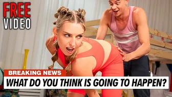 Jogos pamokA su blondine Džeila De Angelis pasisuko įdomiai