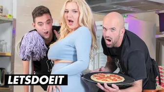 Miss Jackson fucking hot anal with big cool kitchen chefs