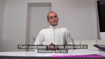 Sexy milf agente test difficile ragazzo