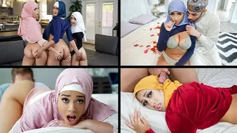 Hot utvalg av forvirret jenter