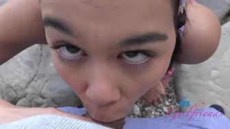 Obalna tura s srčkan Brianna Požig: osupljivo fafanje na javnih zemljiščih v Pov