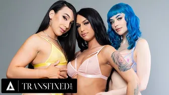 Transgender Girls răstoarnă o femeie cis - selecţie fierbinte cu Eva Maxim, Kasey Kei şi Jean Hollywood