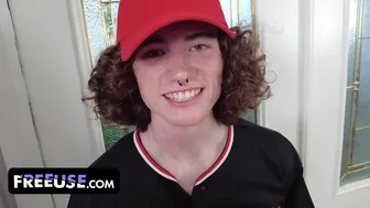 Γάμησα τον προπονητή μου! Τυχερός παίκτης του μπέιζμπολ χρησιμοποιεί το μεγάλο του μιλφ δωρεάν!