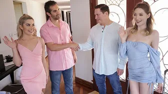 十代の少女交換強度: 成熟した男性はホットグループを楽しむ fuck