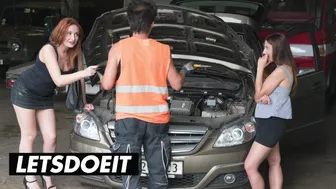 Eva Berger vörös milf-et keményen megdugja az öreg fasz és teleönti a száját