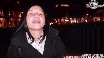 Utcai német tini csaj személyes dugás a régi pasival