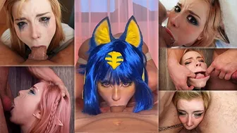 Seleção dos melhores momentos de garganta profunda