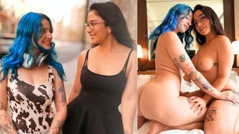 Τιμωρία για τη συγκάτοικό σας: ελέγχουμε το κοκό-χτύπημα σας - joi τριχωτό Γαλλίδες