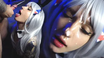 Gawr gura se probouzí jako králík s noční touhou - sunako kirishiki