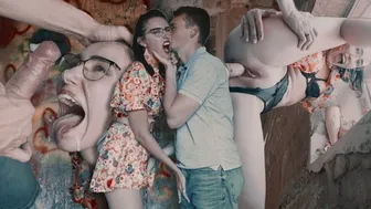 Unknown ghost called small scat for ordinary sex in the abandoned house