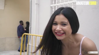 Las Folladoras - Jade Presyles' first niggerfucking scene