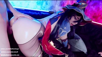 Przebrana amatorska laska z kamerą internetową zerżnięta