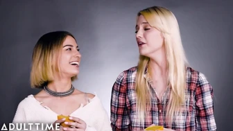 Eksperimen Oral - Kristen Scott & Kenna James sama-sama menjilat