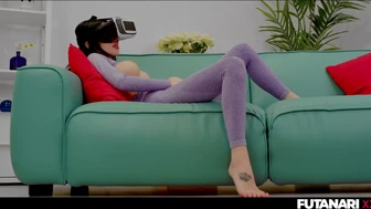 Sasha Rose najednou dostala ptáka