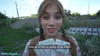 Public Agent - Marina Altın para için seks yapıyor