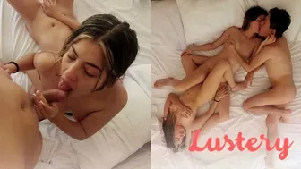 Skušnjavi latinski amaterji delijo trdega tiča skupaj