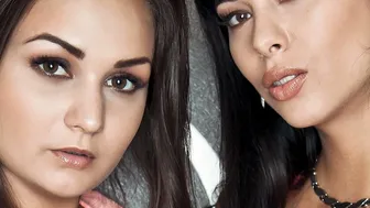 Anina Silk a Kitty Lovedream je horúce lesbické hry